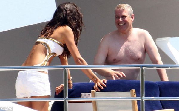 Prince Andrew's Man Boobs